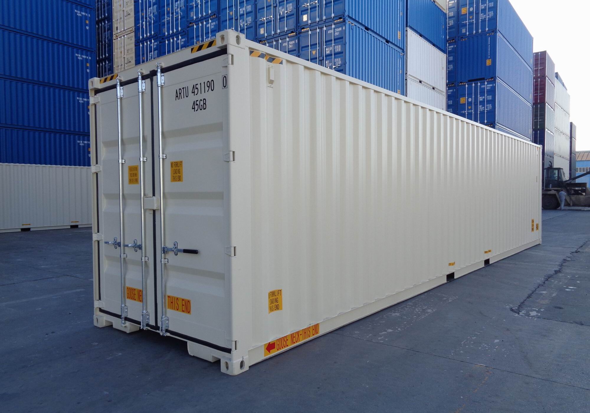 second container